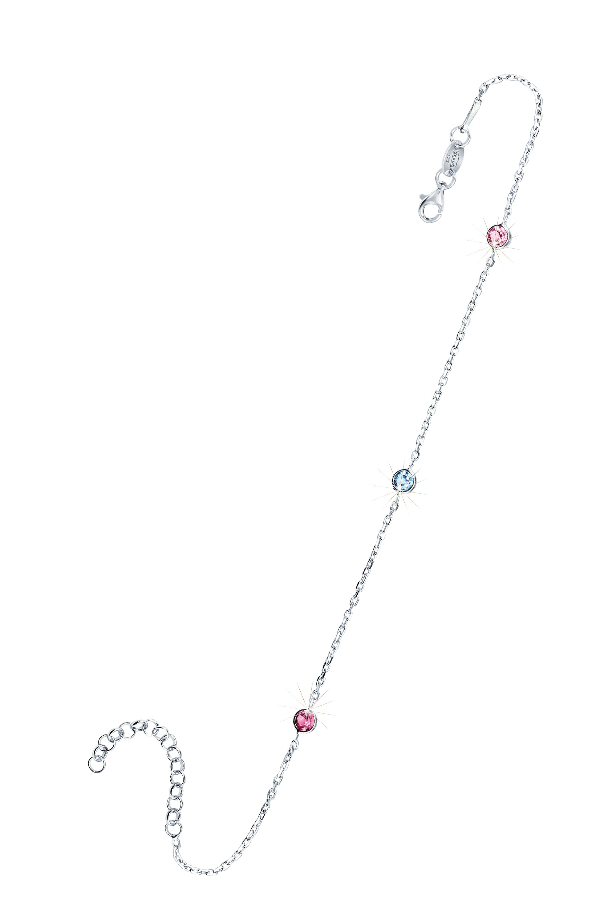 Scout Armband 925/- Sterling Silber rhodiniert Zirkonia - OneSize (160260016)