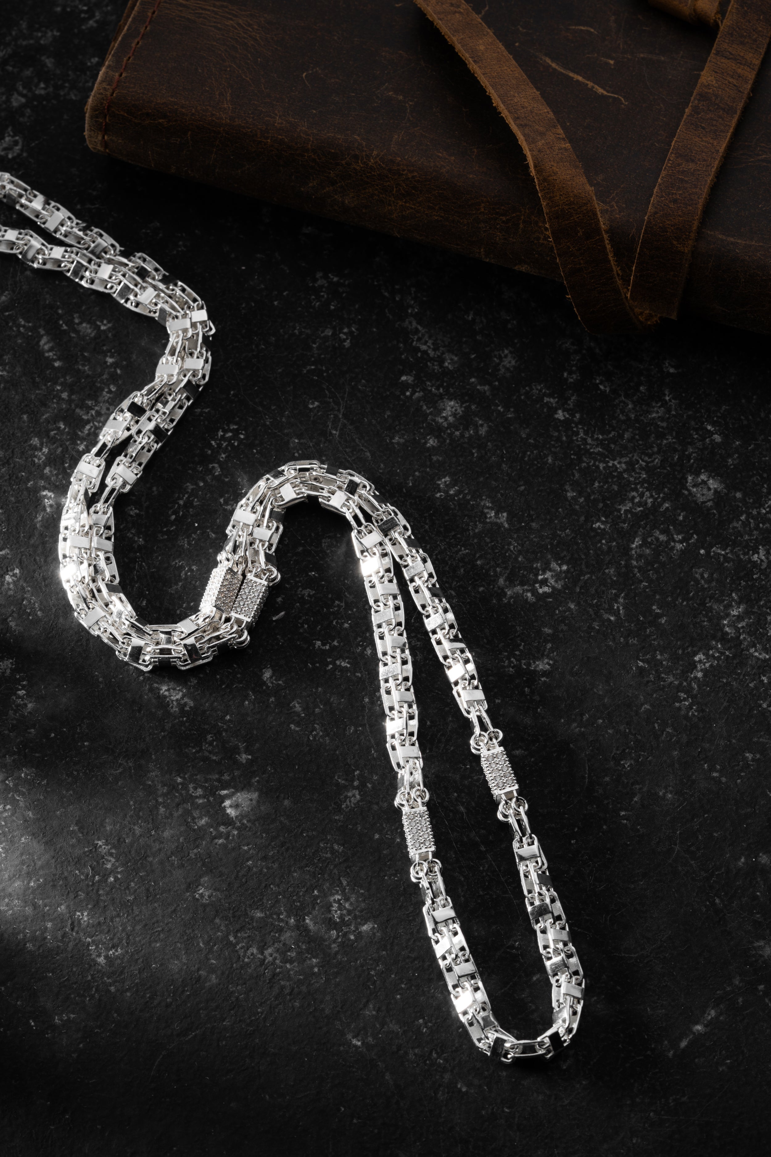 KÄFIGKETTE ICED OUT 4 MM | 925 SILBER