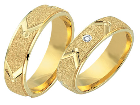 Trauringe 585 Gelbgold