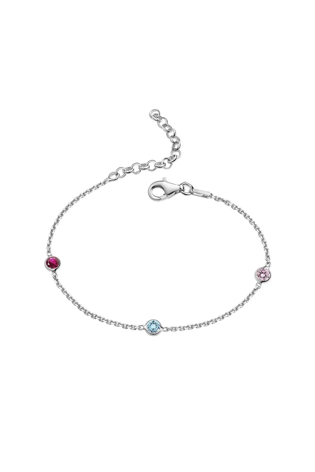 Scout Armband 925/- Sterling Silber rhodiniert Zirkonia