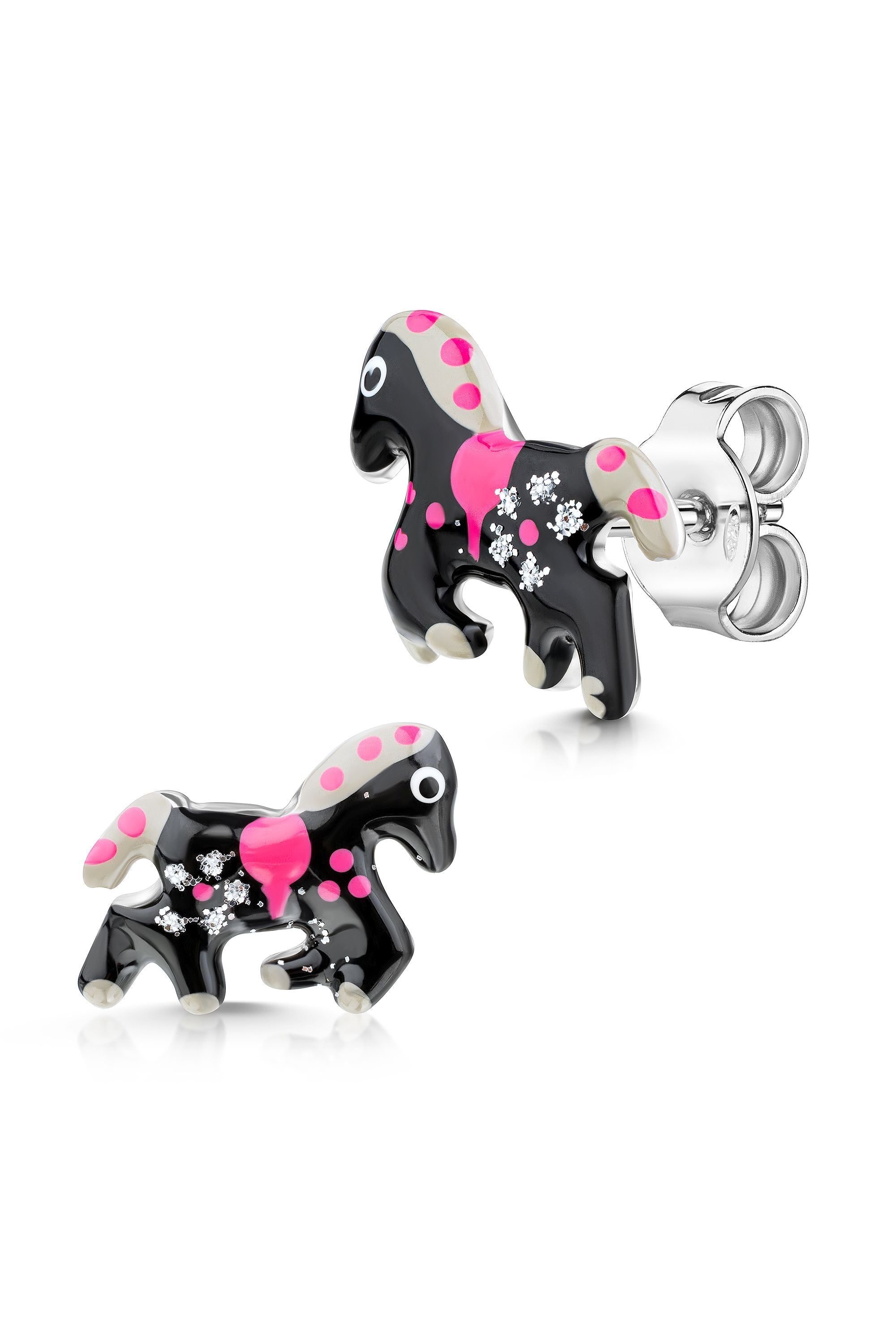 Scout Ohrstecker 925/- Sterling Silber rhodiniert Pferd (160220012)