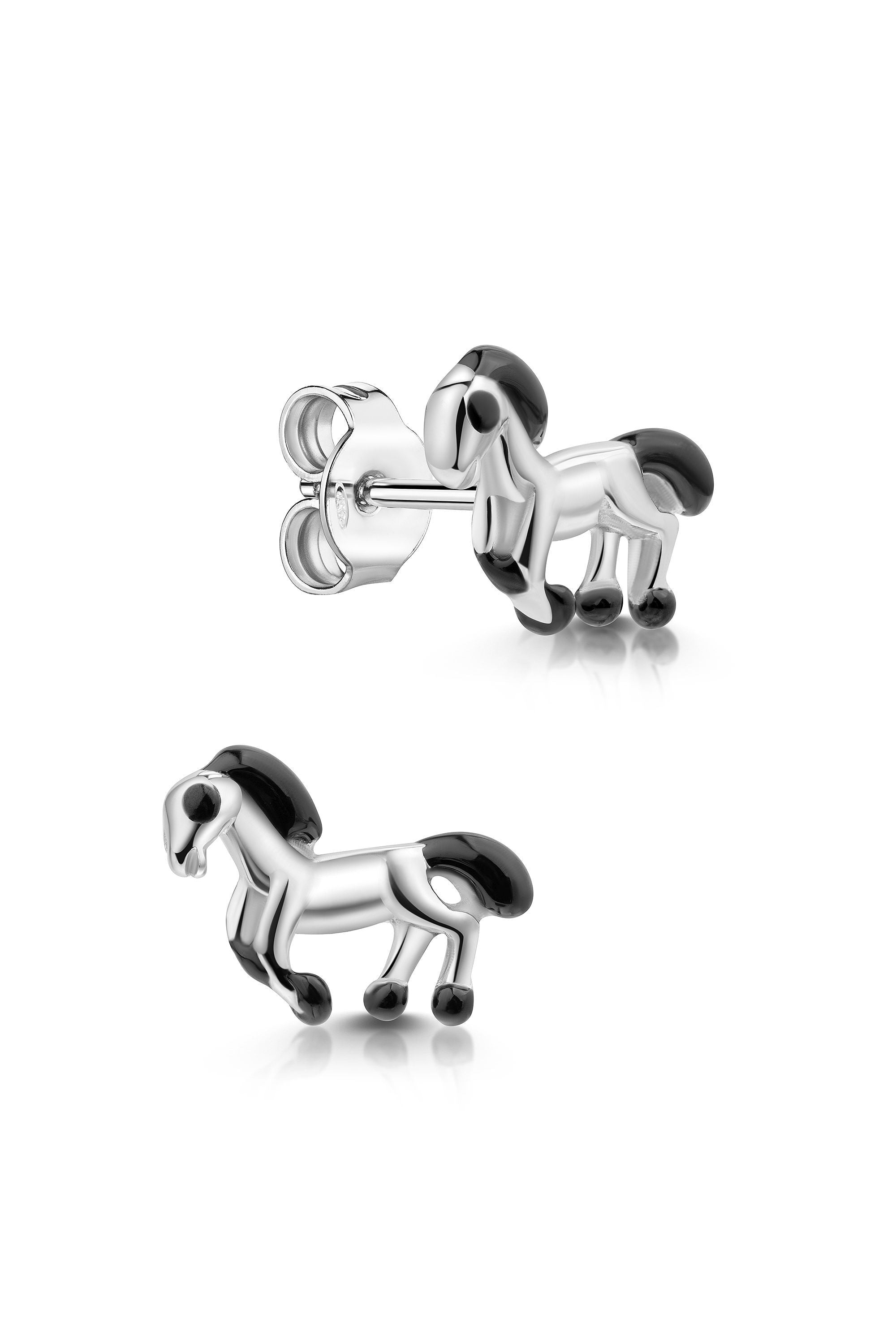 Scout Ohrstecker 925/- Sterling Silber rhodiniert Pferde (161220002)