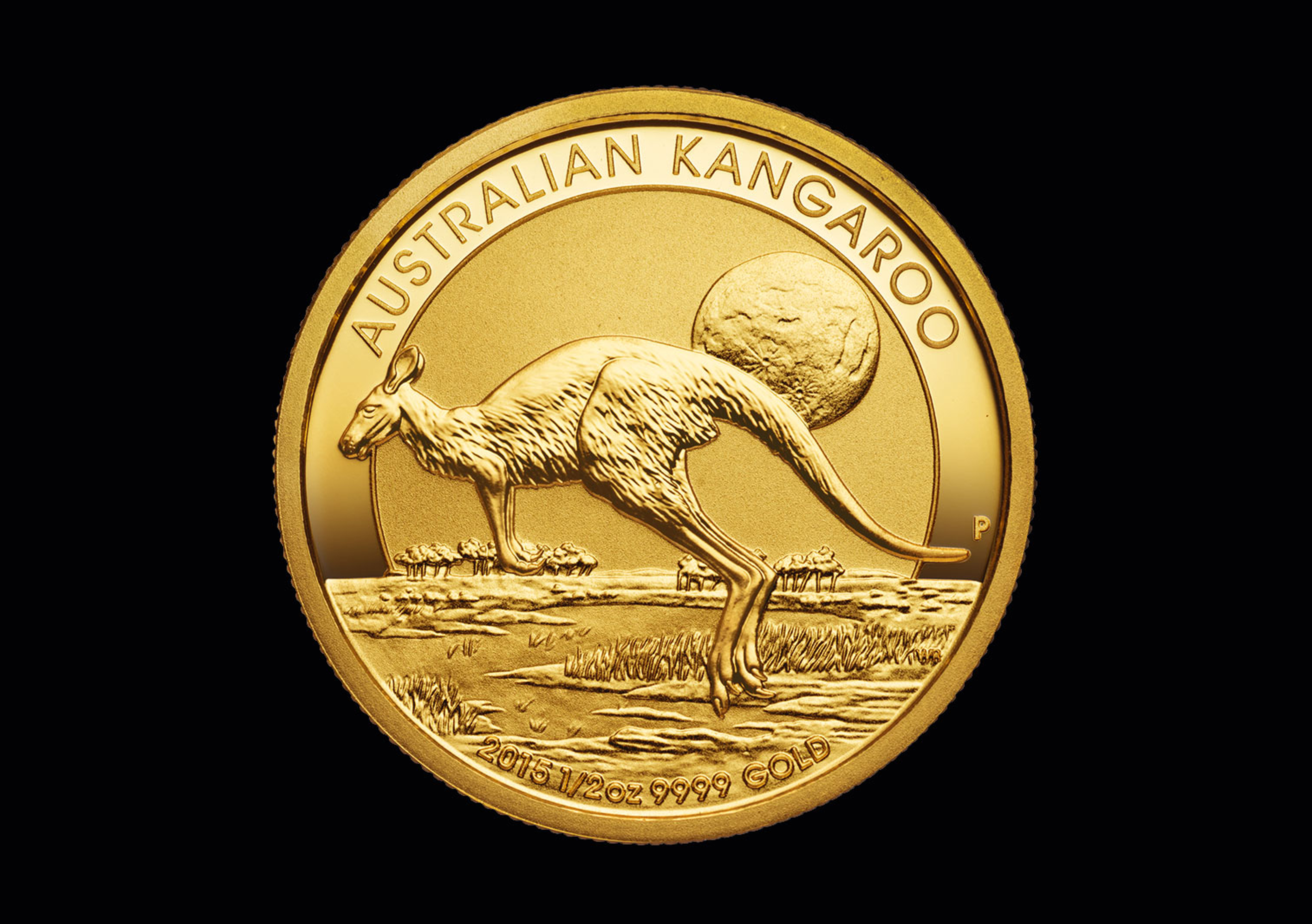 Nugget Känguru 1/2 Oz GM banküblich (81015311)