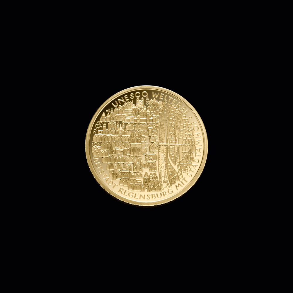 100 EURO Regensburg 2016 GM banküblich