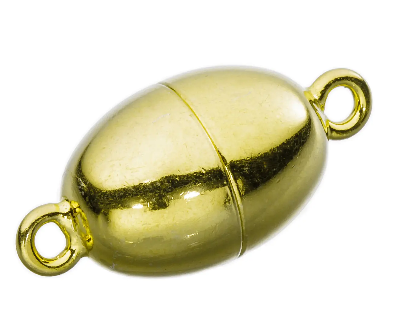 Magnet oval 12mm 925/- verg.