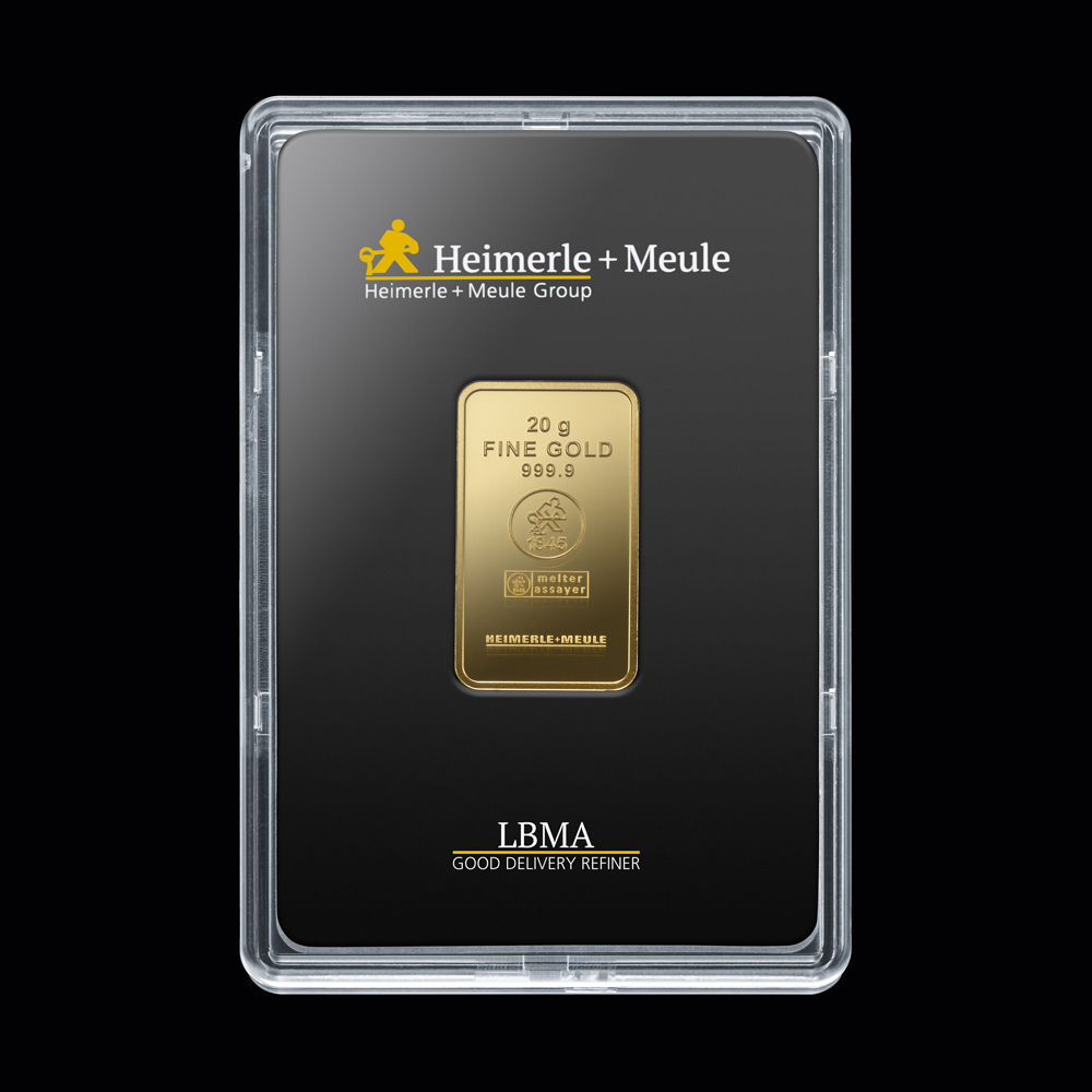 Goldbarren 20 g. H+M geprägt (87892603)
