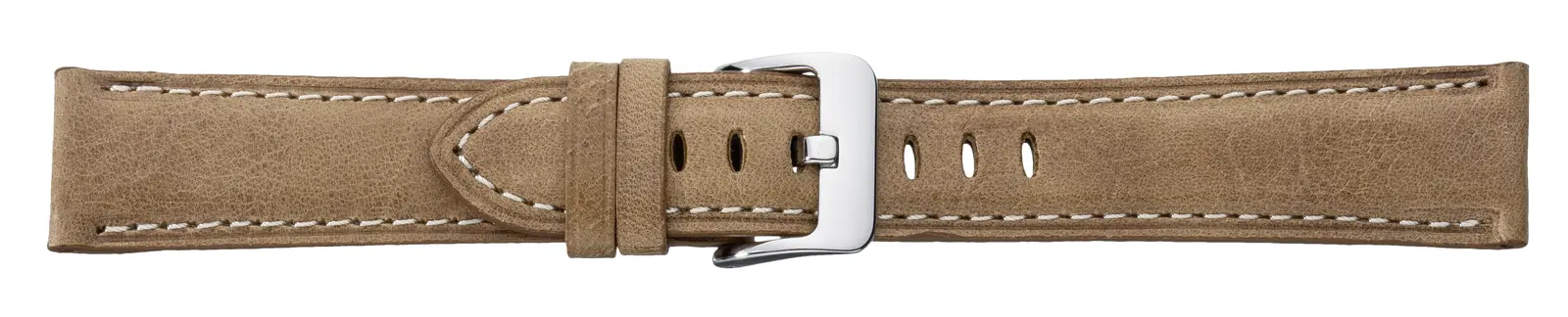 Lederband  Vintage-Look Odilo hellbraun