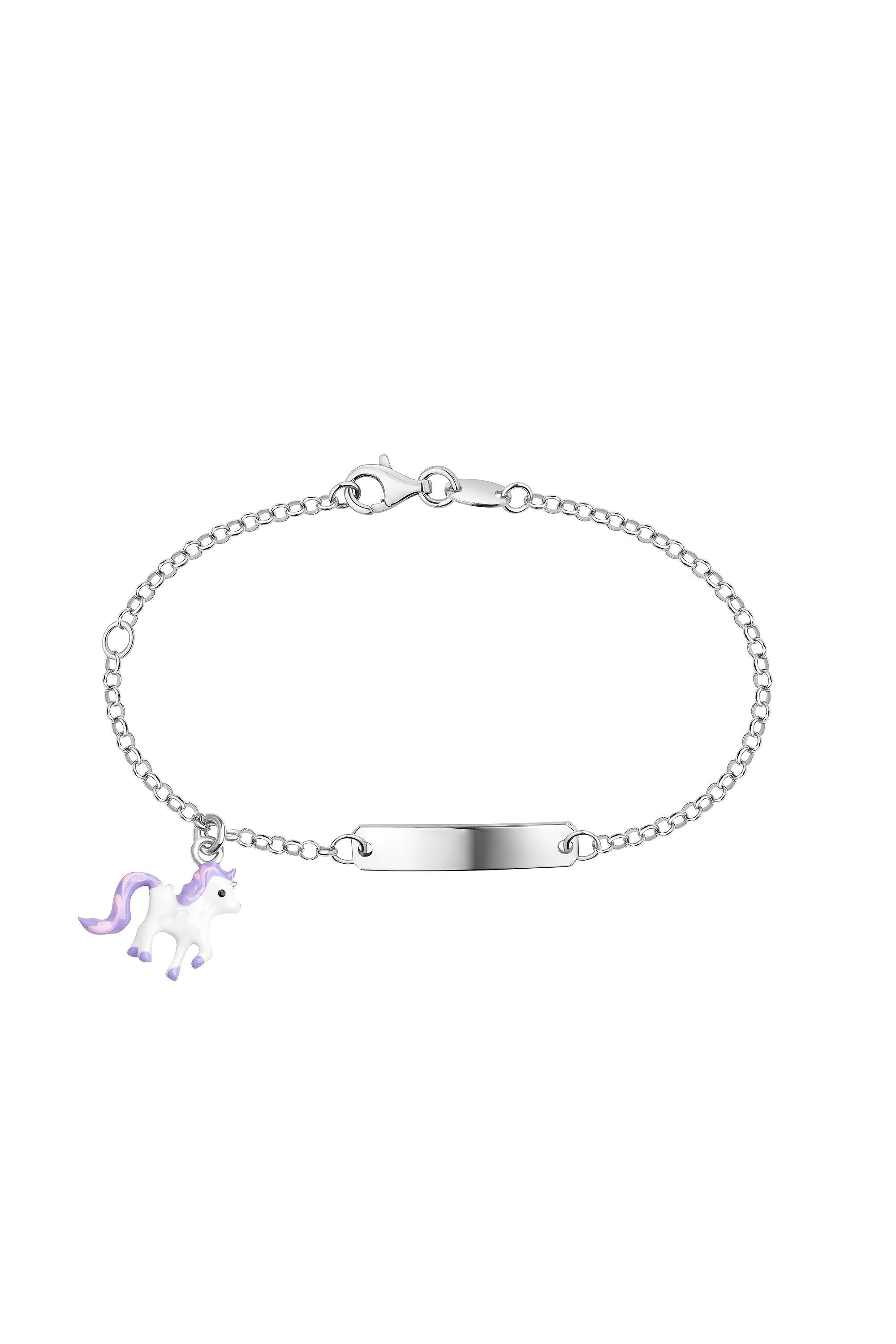 Scout Armband 925/- Sterling Silber rhodiniert Einhorn (160260001)