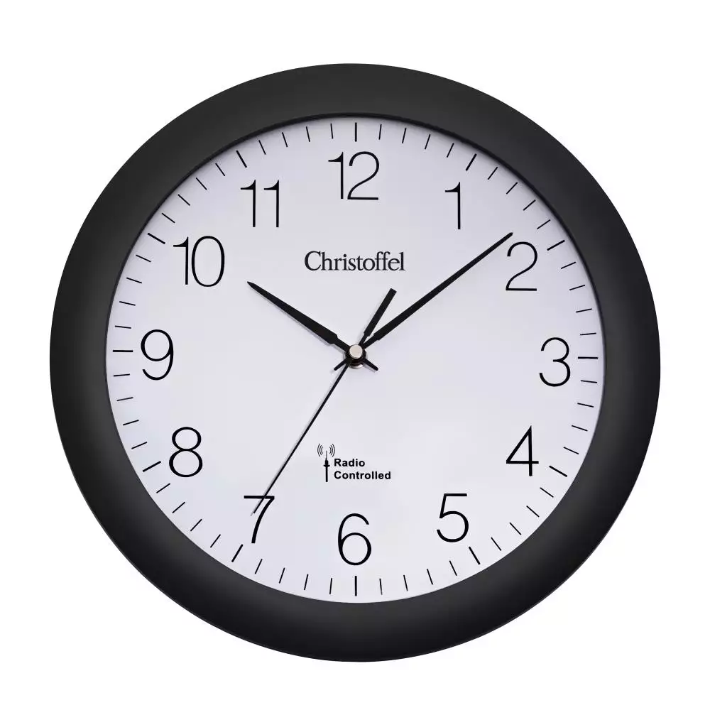 Wanduhr Funk Christoffel (52800-05 mit "Christ)