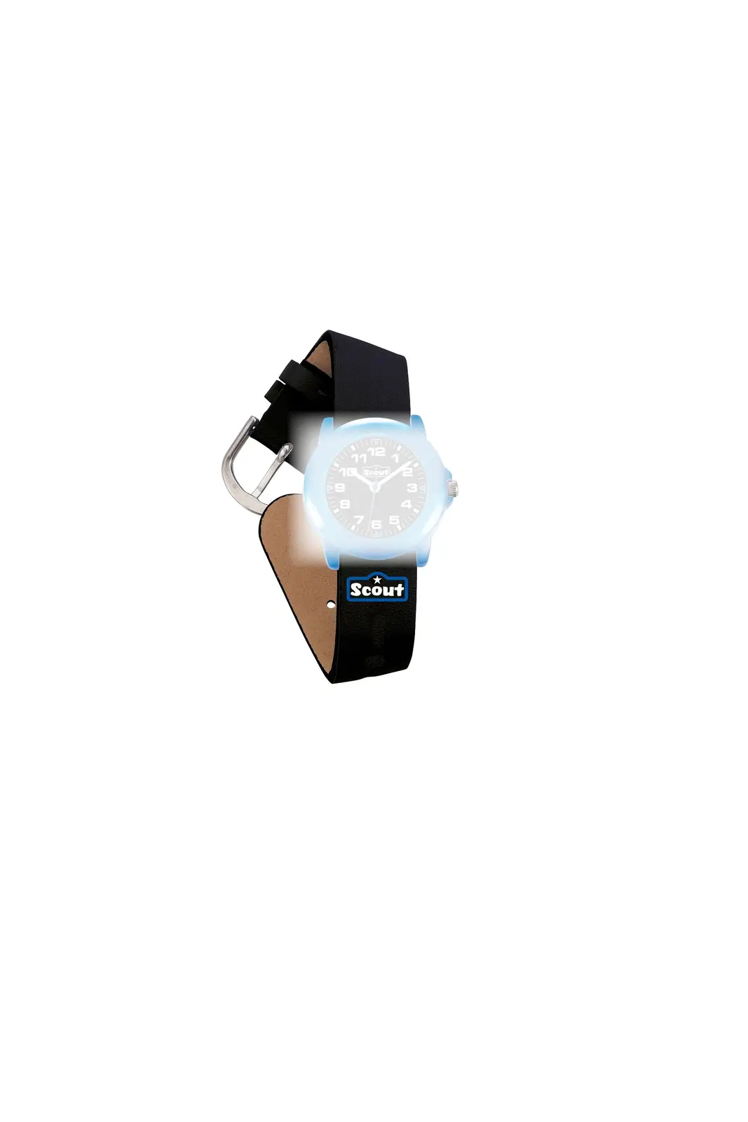 Scout Kunstlederband Serie Crystal Black