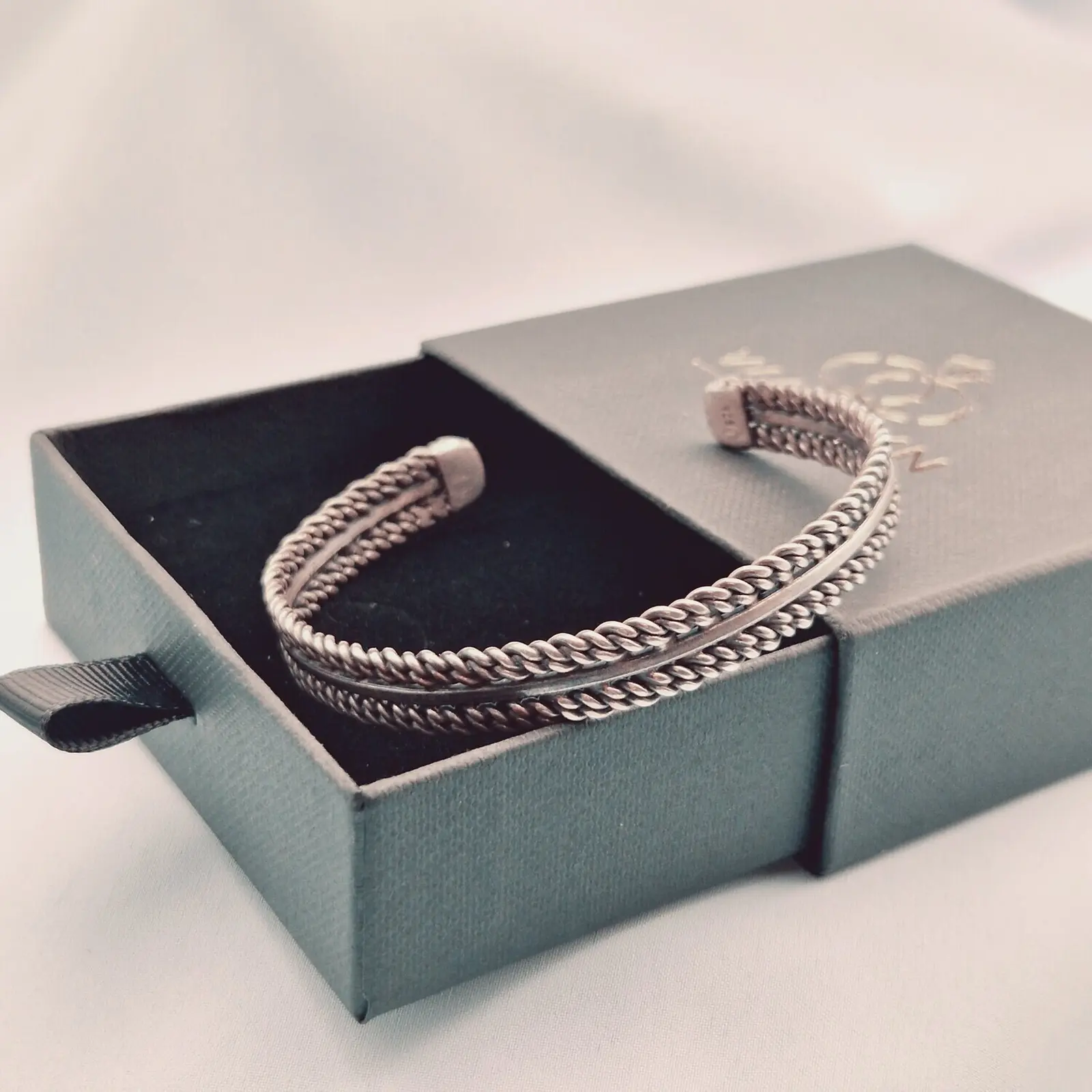 925 Silver Unisex Handmade Bangle Bracelet Bangle