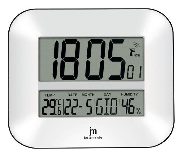 Wanduhr Funk digital Lowell