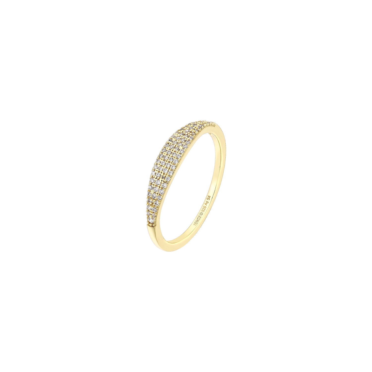 TAG Ring 925/- Sterlingsilber, rhodiniert - goldfarben / 52 (XS91753G/52 · silberfarben, goldfarben)