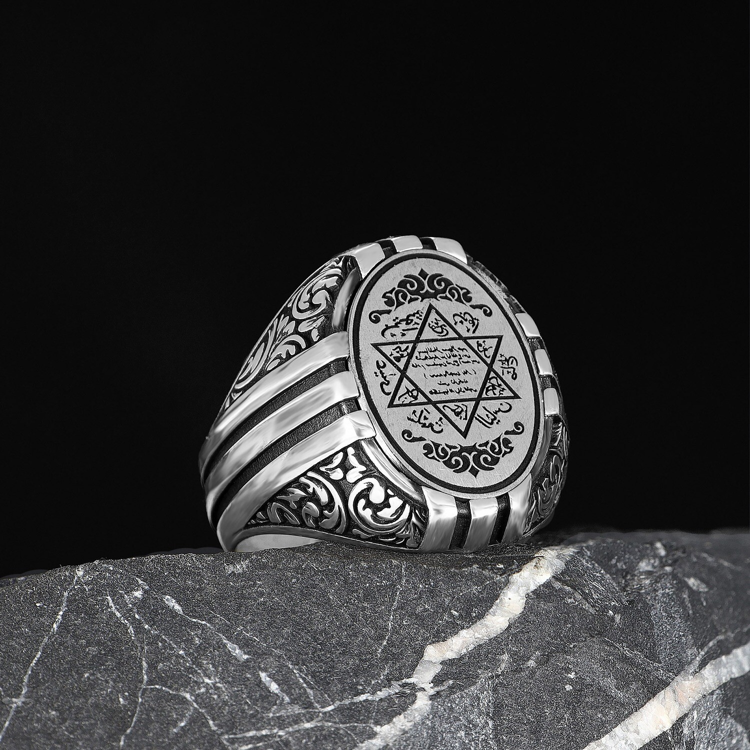 925 Silver Ring  Solomon | Wadlyn (W-EGYT-1576-70)