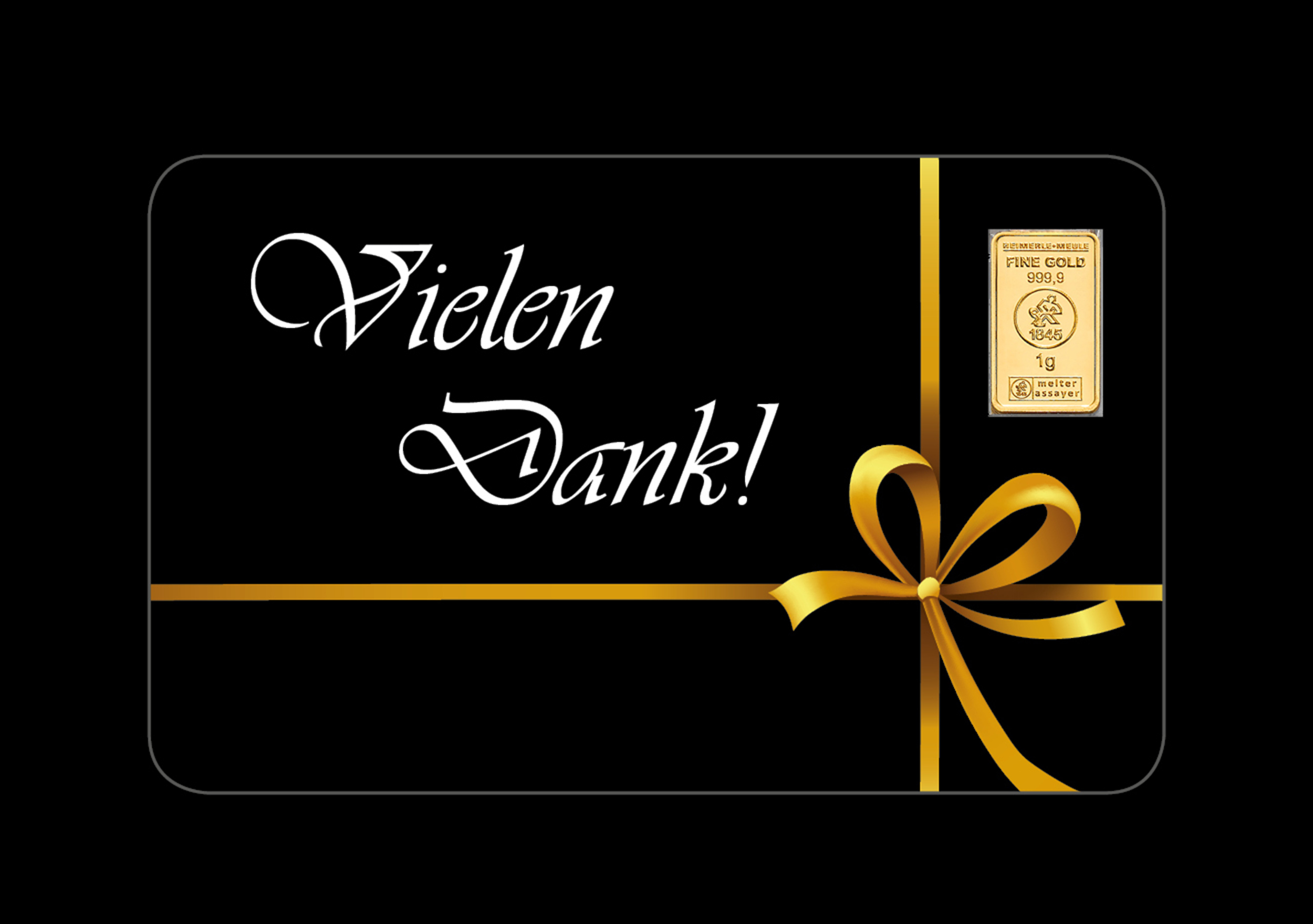 FineCard "Vielen Dank" 1 x 1,0 g. (81020767)