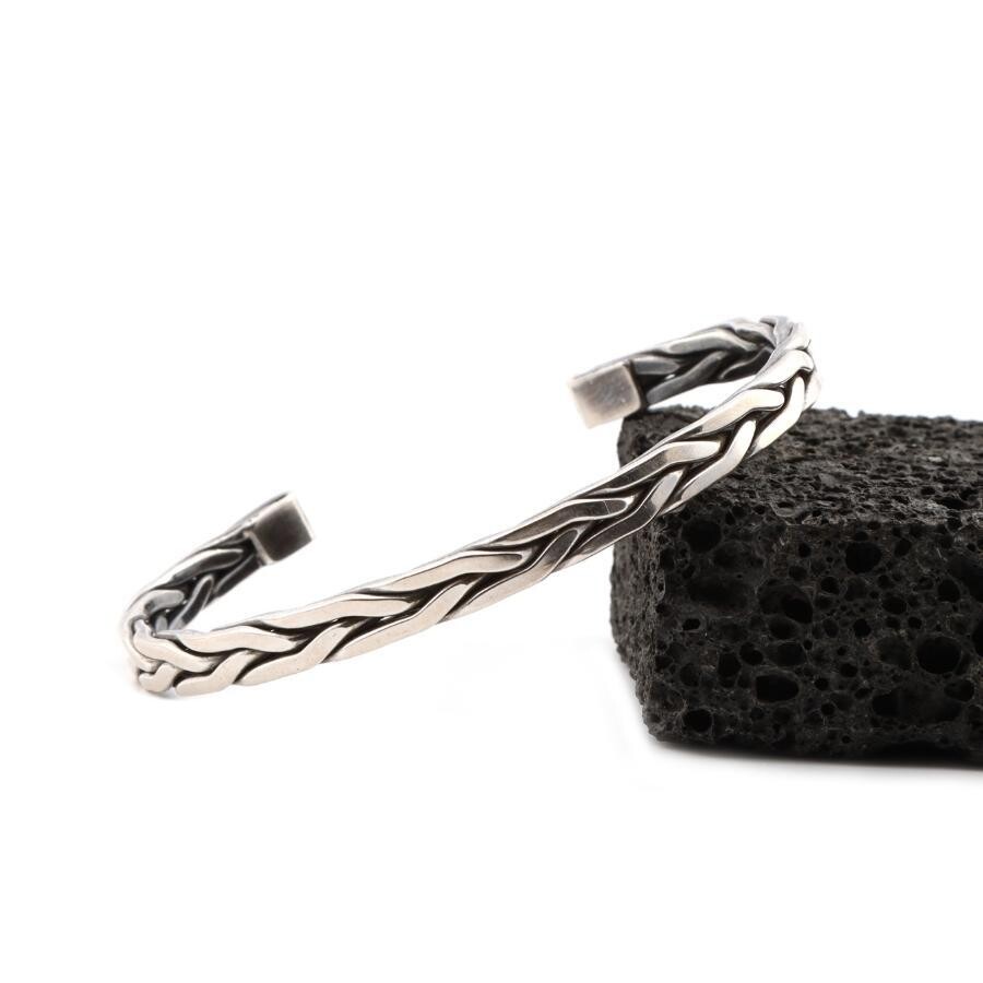 Solid 925 Silver Unisex Handmade Bracelet