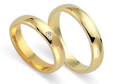 Trauringe 333 Gelbgold