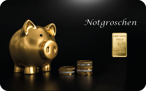 FineCard Notgroschen 1 x 1,0 g. (81016694)