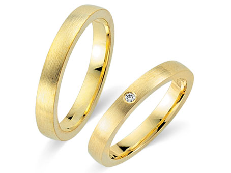 Trauringe 585 Gelbgold