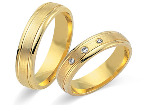 Trauringe 585 Gelbgold