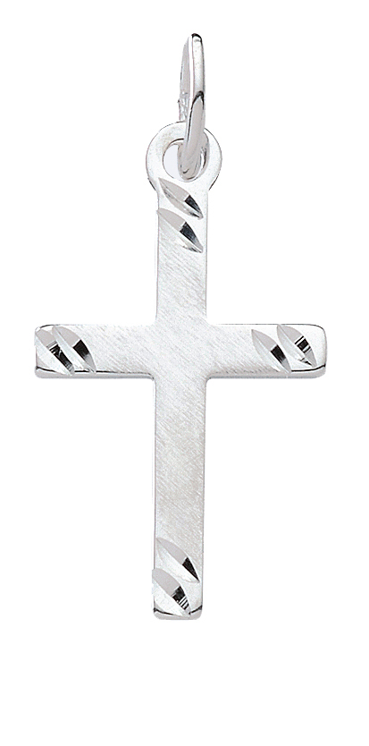 Kreuz Anhänger aus Silber