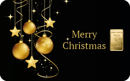 FineCard Merry Christmas 1 x 1,0 g. (81016471)