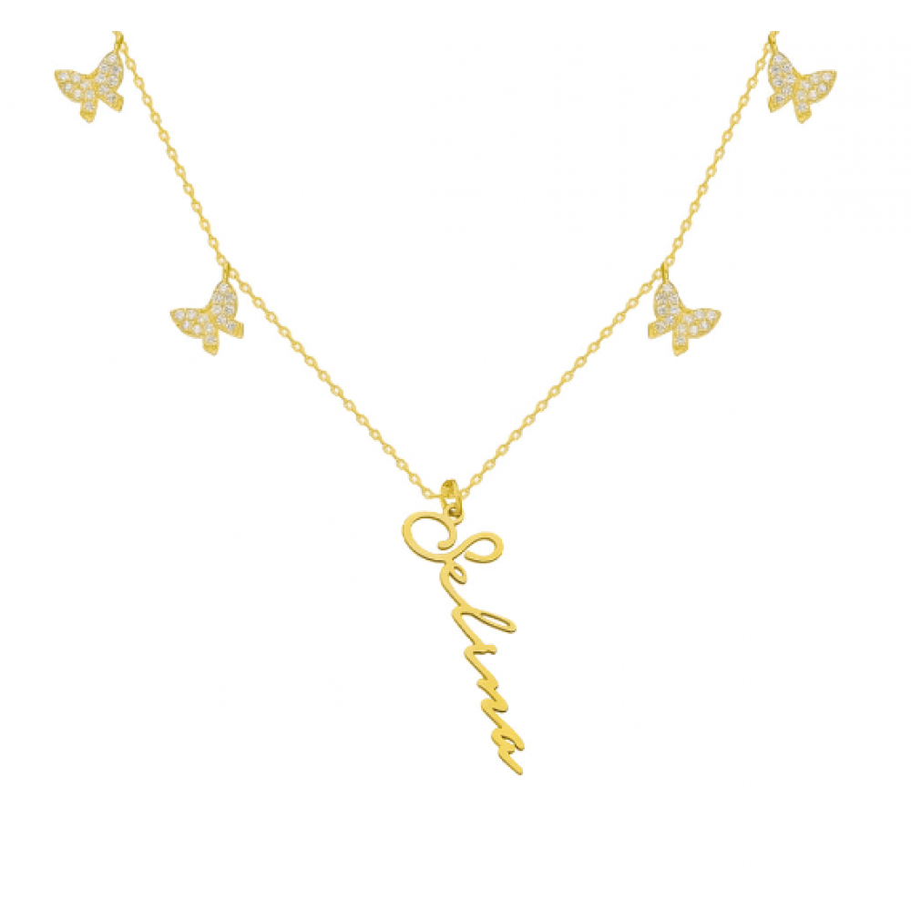Butterfly x Signatur Kette