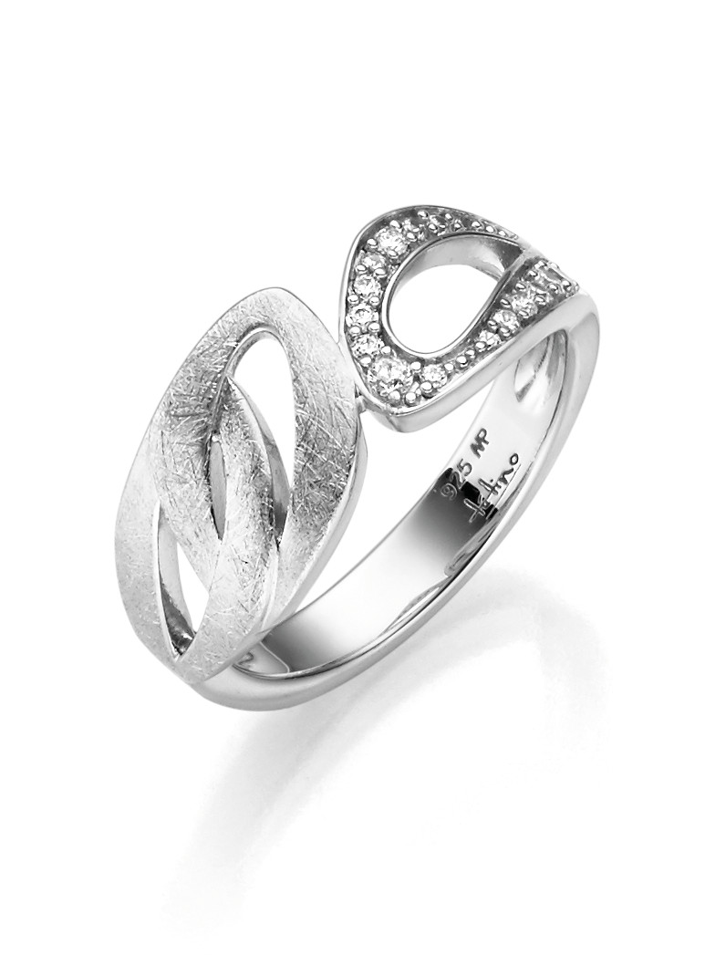 Zirkonia Ring aus Silber (25-465/54) (25-465/58)