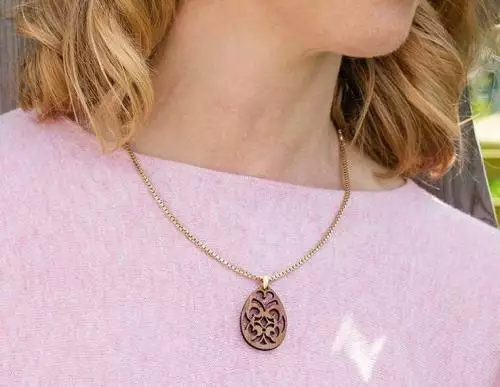 Bohéme Collier Waidzeit Walnuss