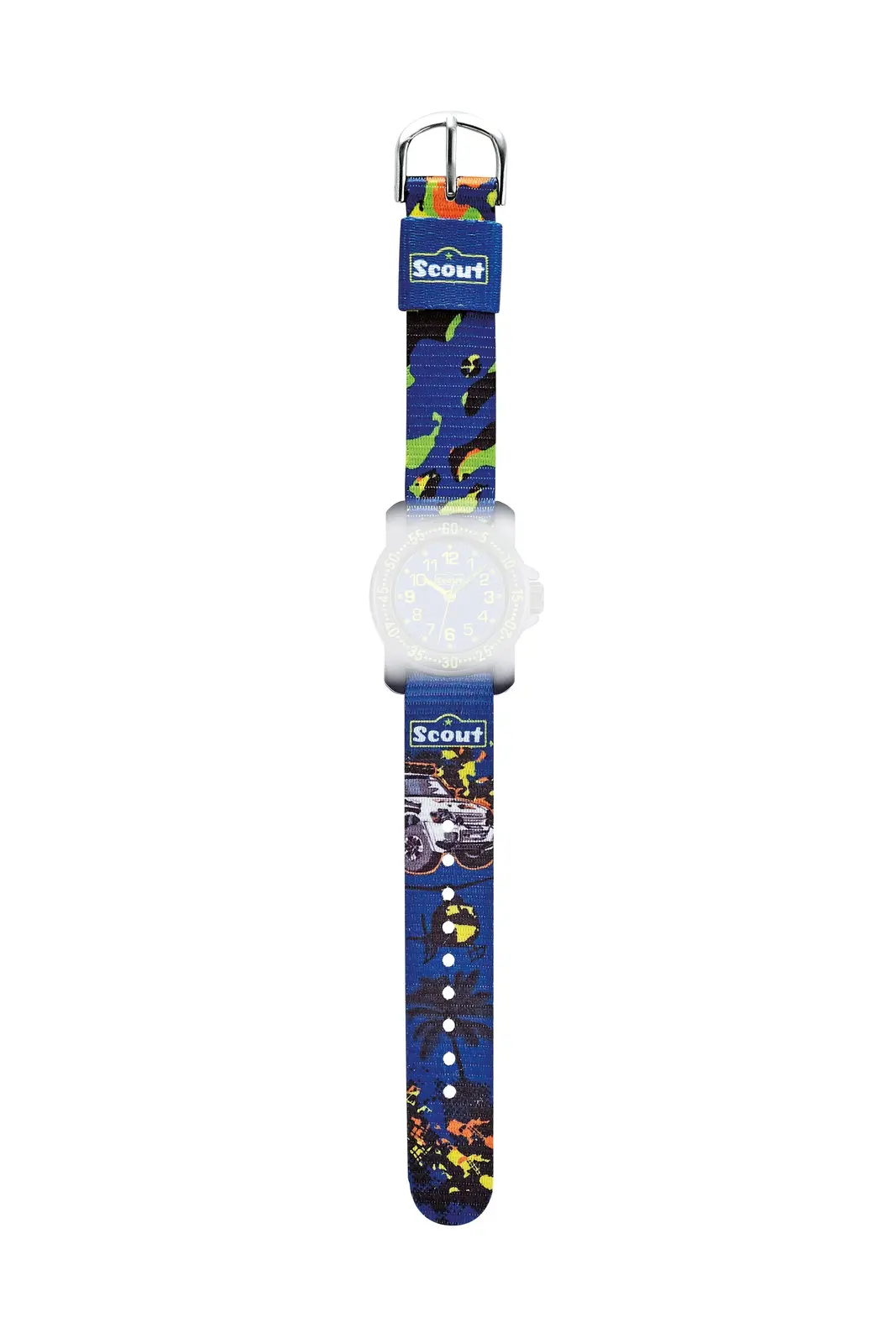 Scout Textilband Serie Action Boys blau,rot,grün und gelb