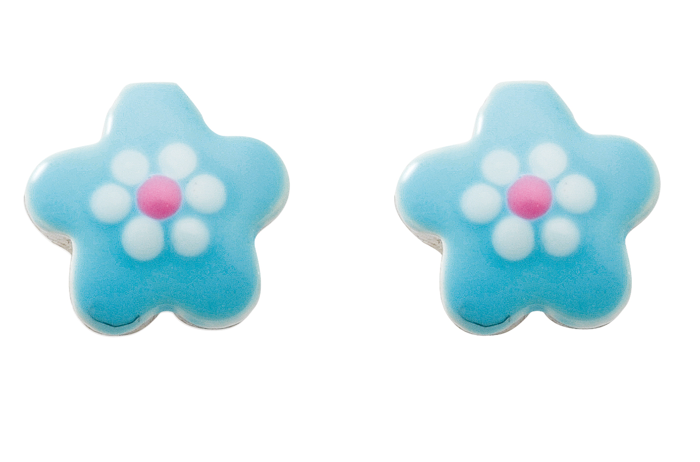 Blüte Ohrstecker aus Silber (OS150229)