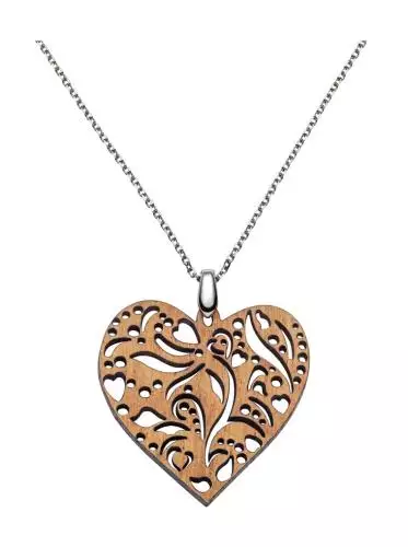 Ceur de Fleur Kette Barrique silber