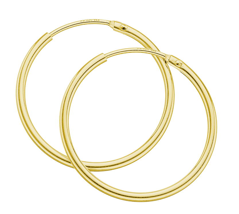 Creolen Silber 925/- (612004)