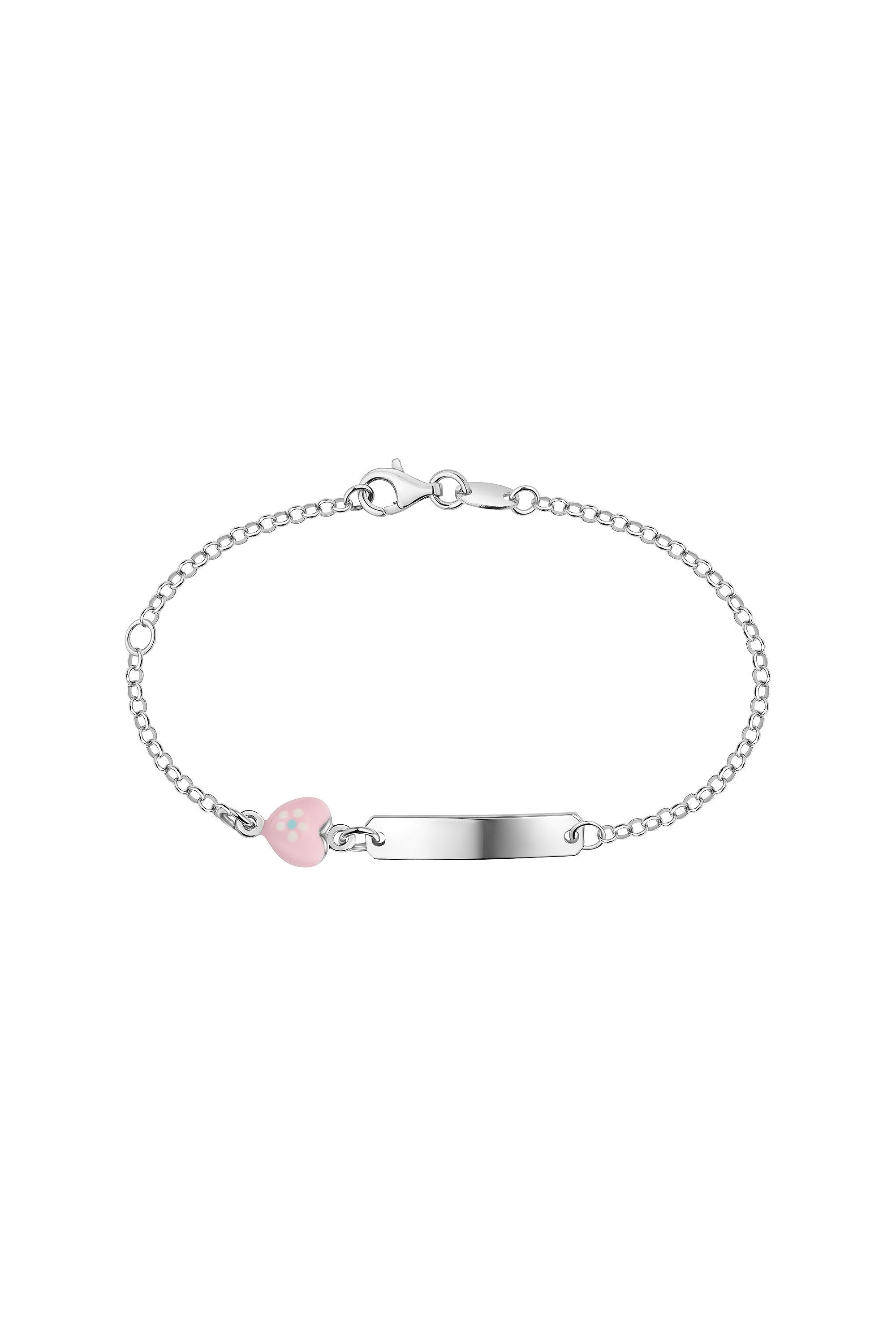 Scout Armband 925/- Sterling Silber rhodiniert Herz rosa (160260011)