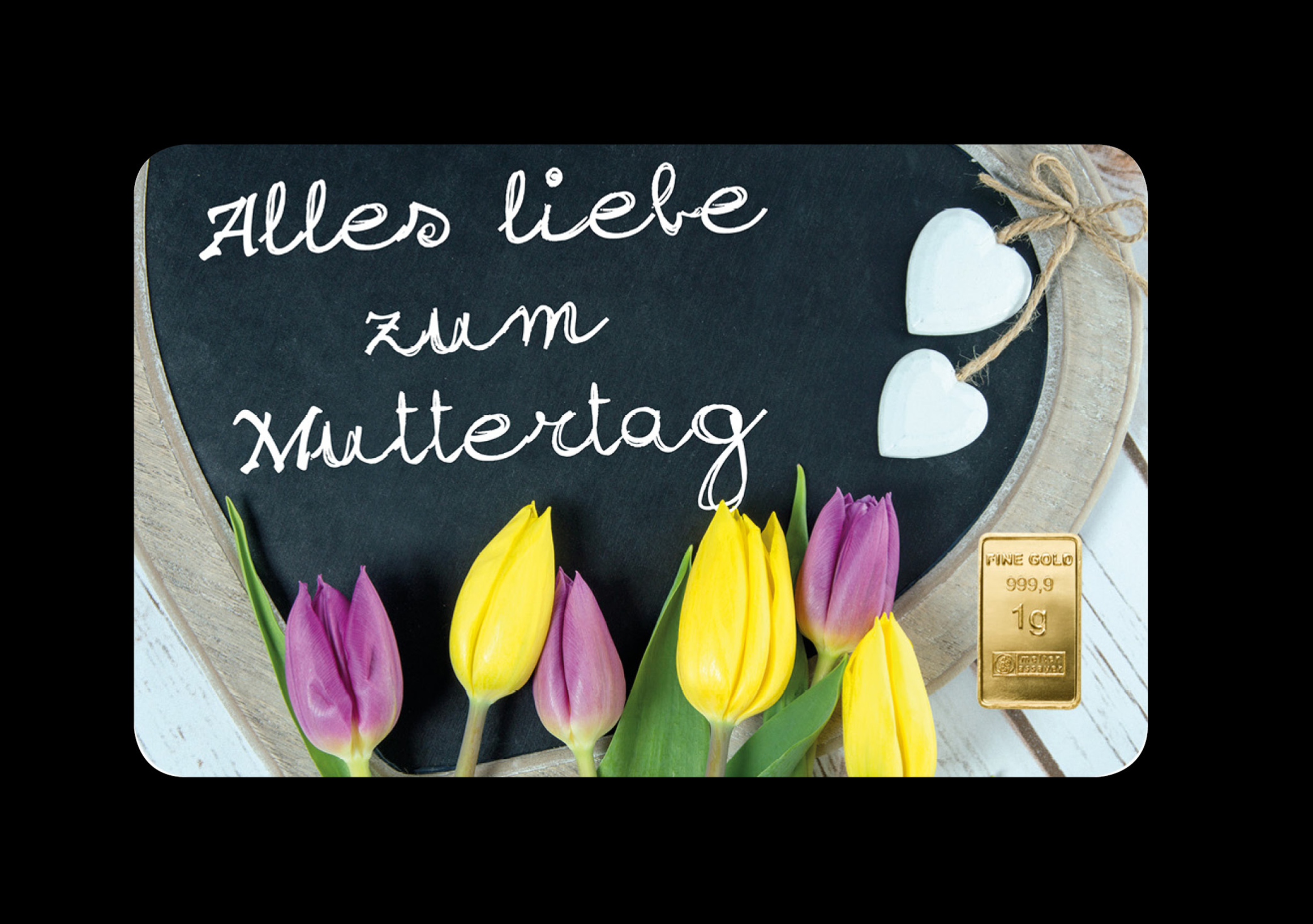 FineCard "Zum Muttertag" 1 x 1,0 g.