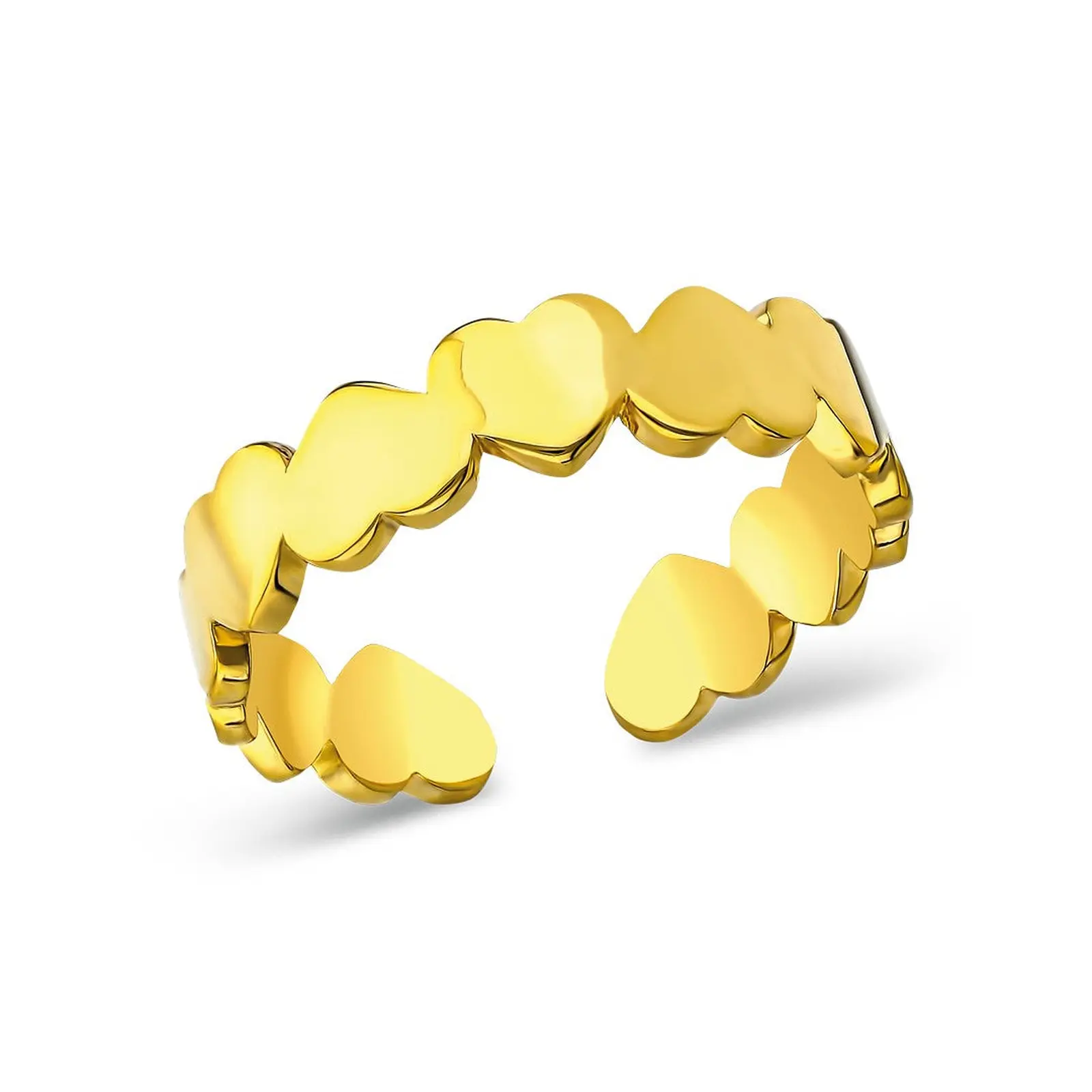Stoneless Heart Ring - 925 SILVER