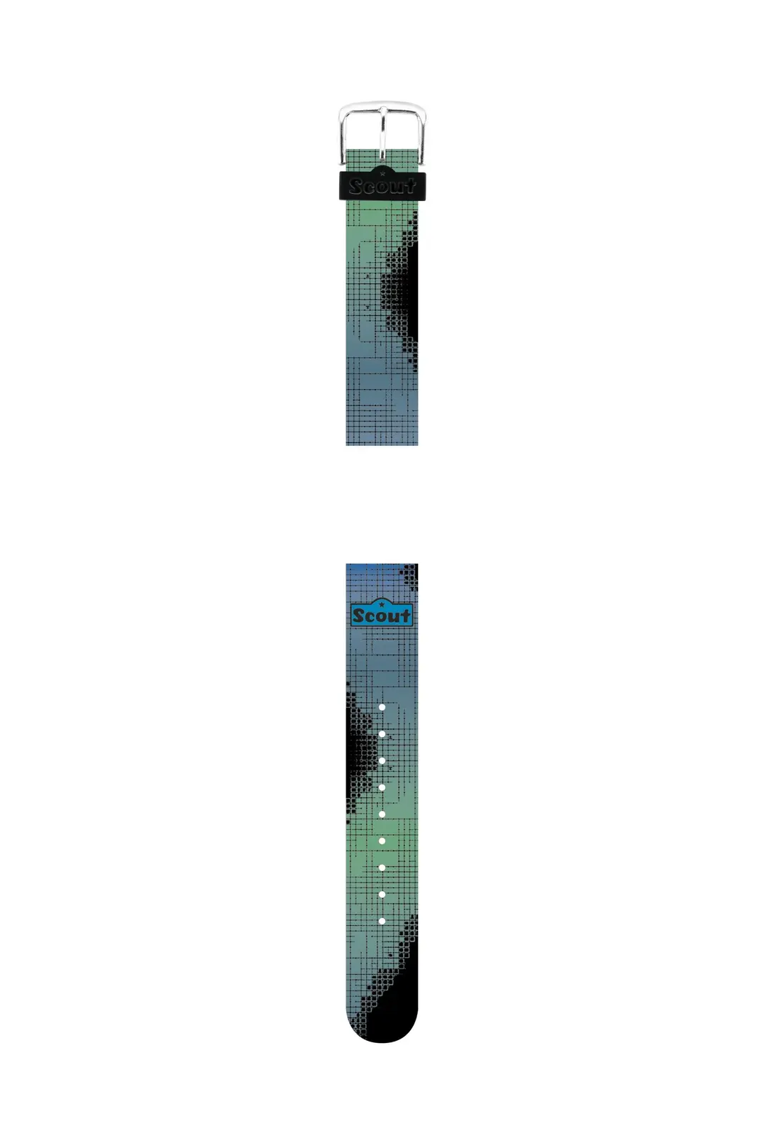 Scout Kunstlederband Serie Crystal Pixel blau/grün