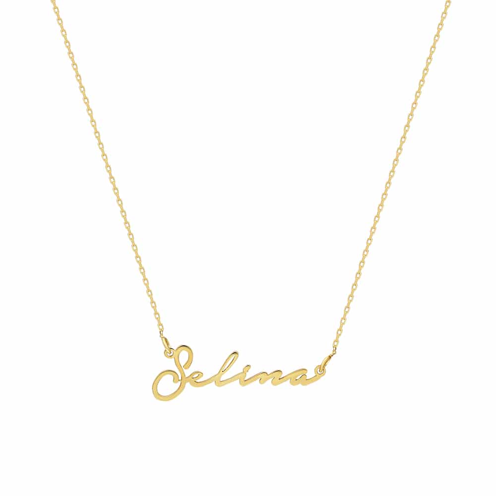 Signatur Kette - Waagerecht