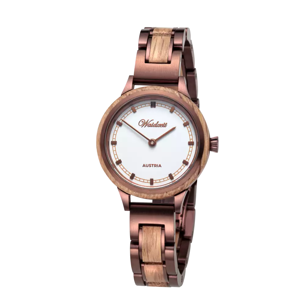 Damenuhr Waidzeit Petite Bronze (33-VE03W)