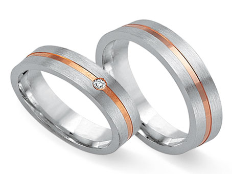 Trauringe 585 Bicolor