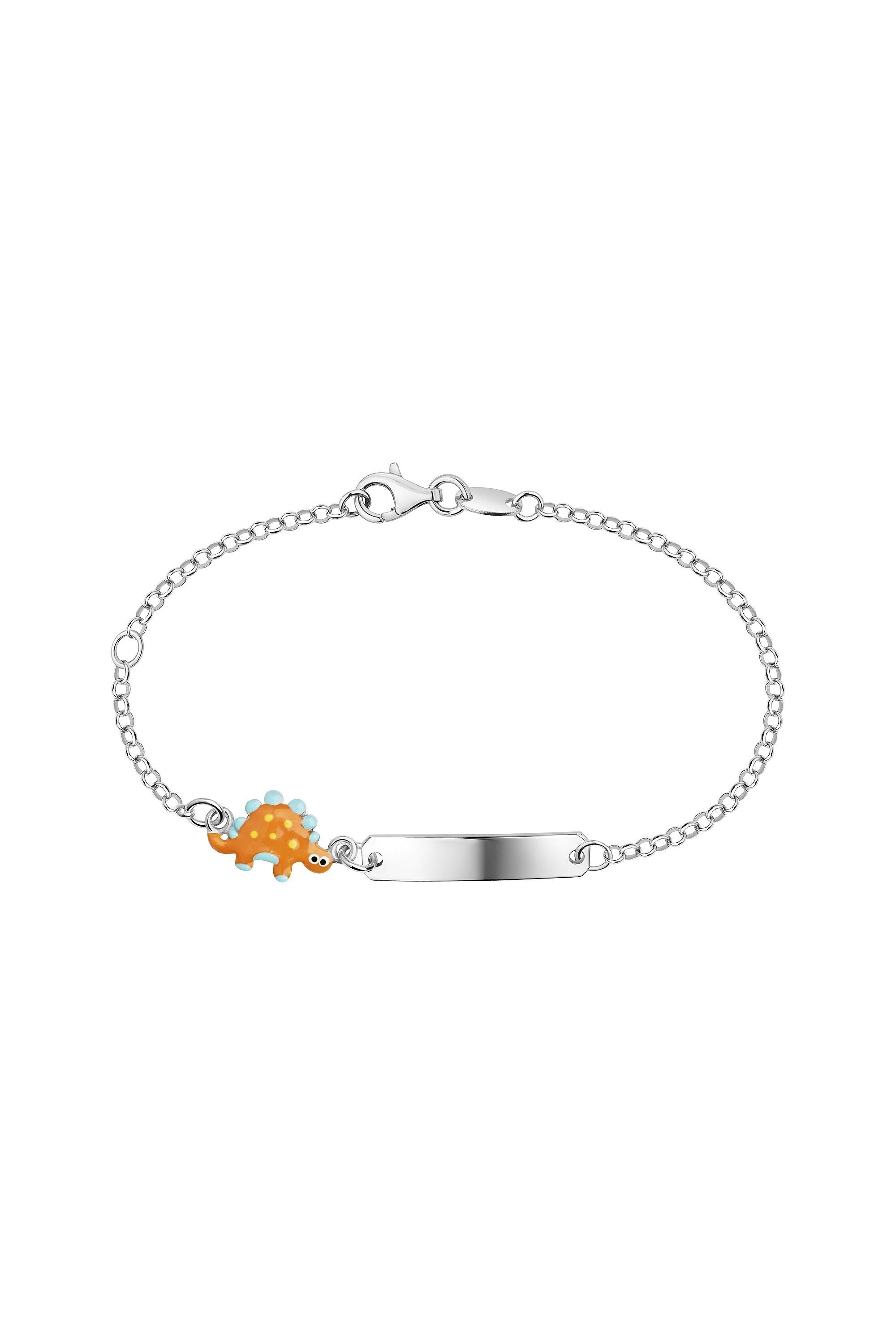 Scout Armband 925/- Sterling Silber rhodiniert Dino rot (160260006)
