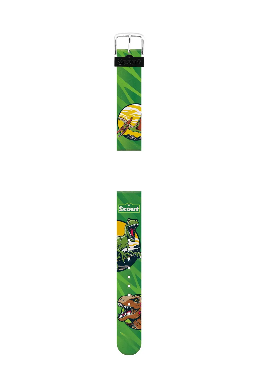 Scout Kunstlederband Serie Crystal Dino grün