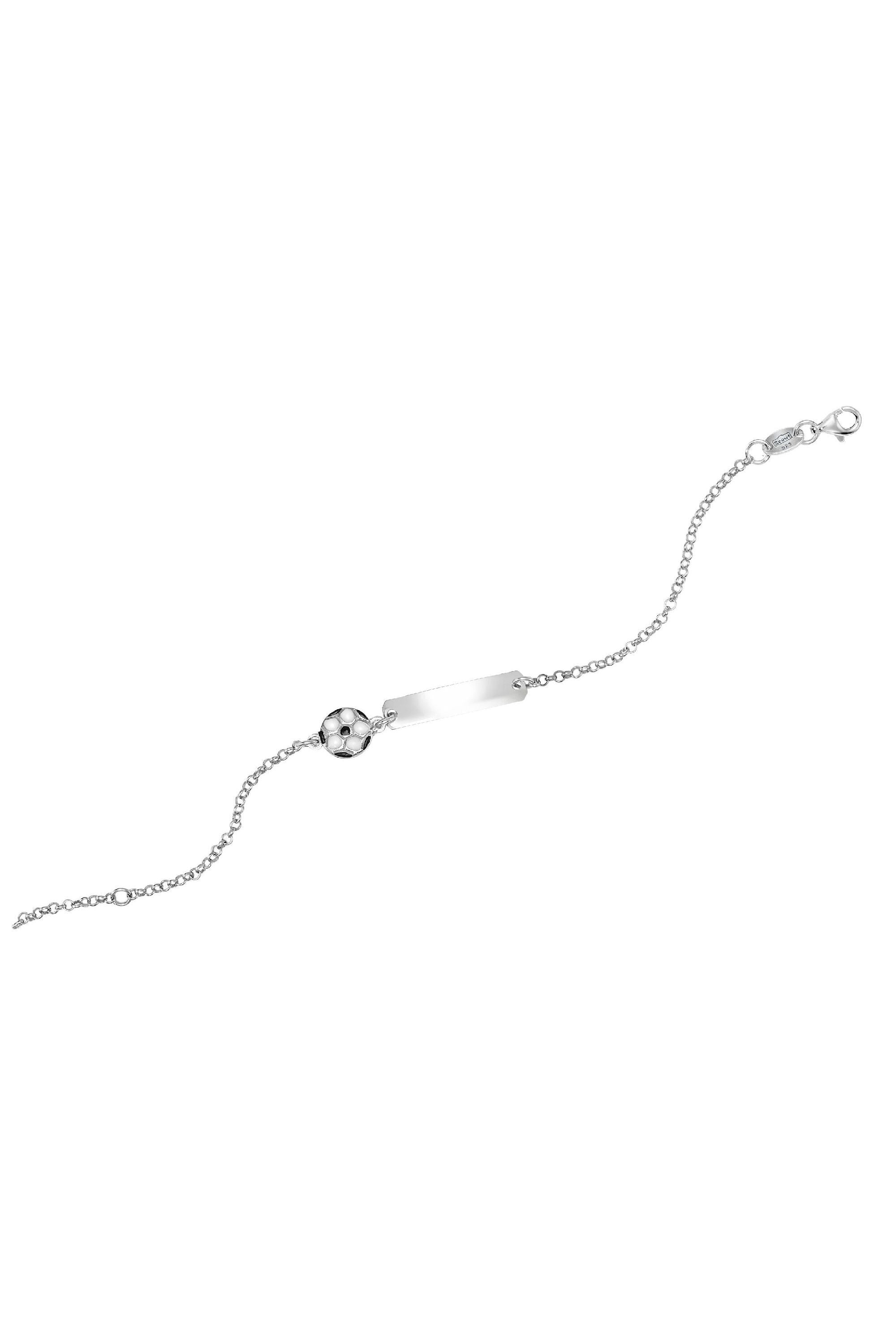 Scout Armband 925/- Sterling Silber rhodiniert Fußball - OneSize (160260008)
