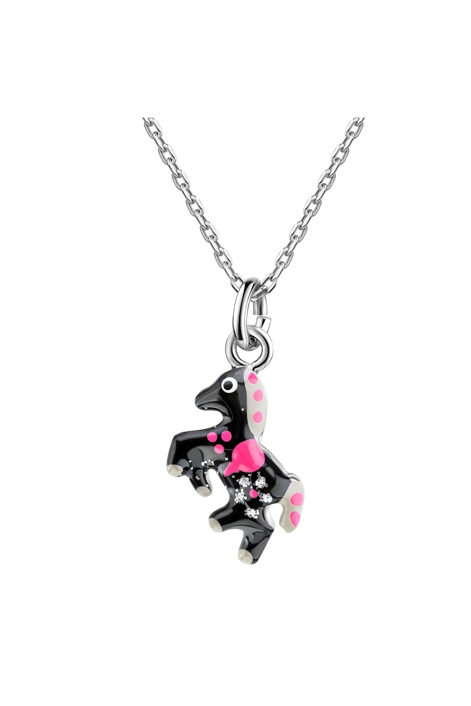 Scout Anhänger mit Kette 925/- Sterling Silber rhodiniert Pferd (500245626)