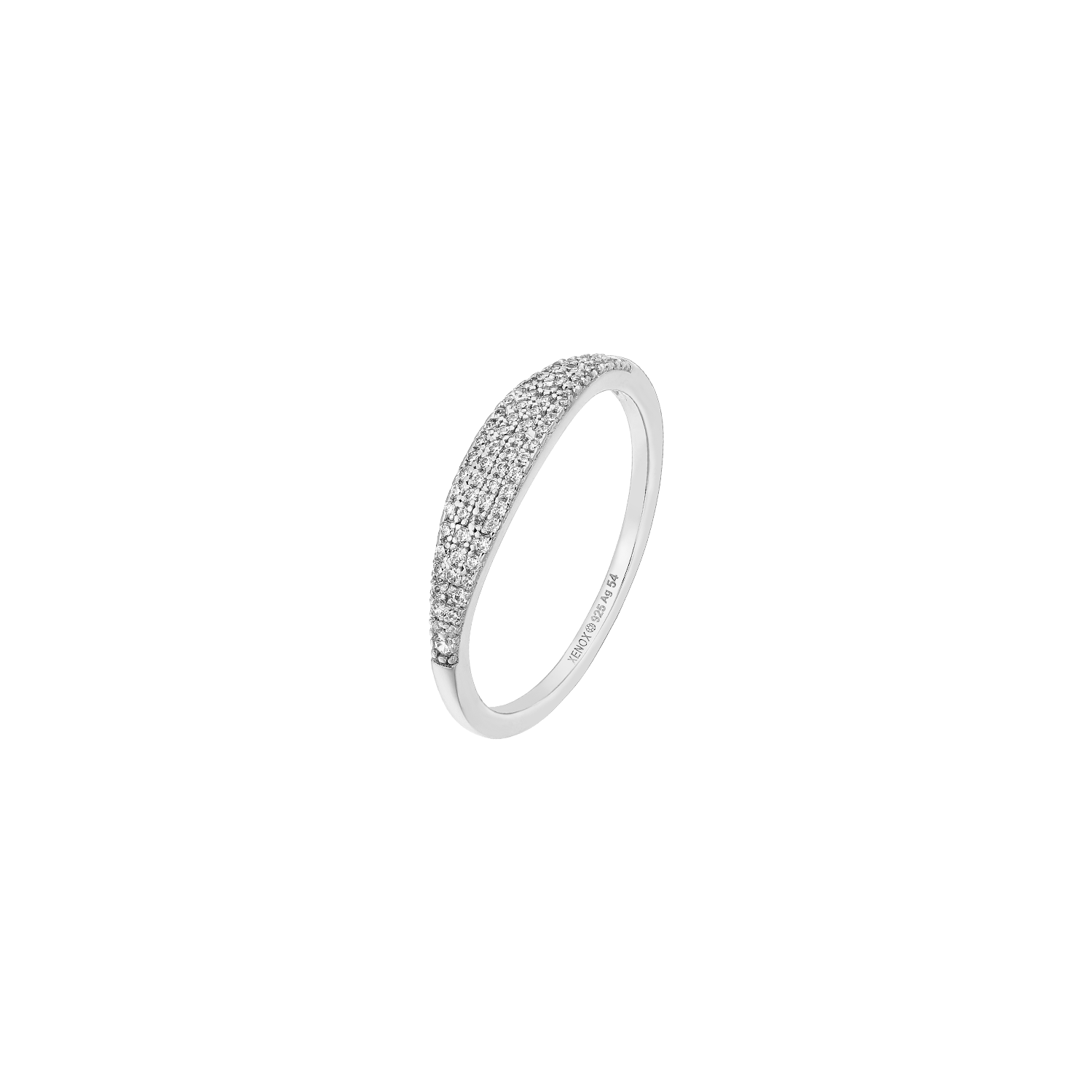 TAG Ring 925/- Sterlingsilber, rhodiniert - silberfarben / 58 (XS91753/58 · silberfarben, goldfarben)