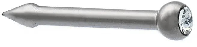 Studex Nasenstecker Titan mit weiss. Stein