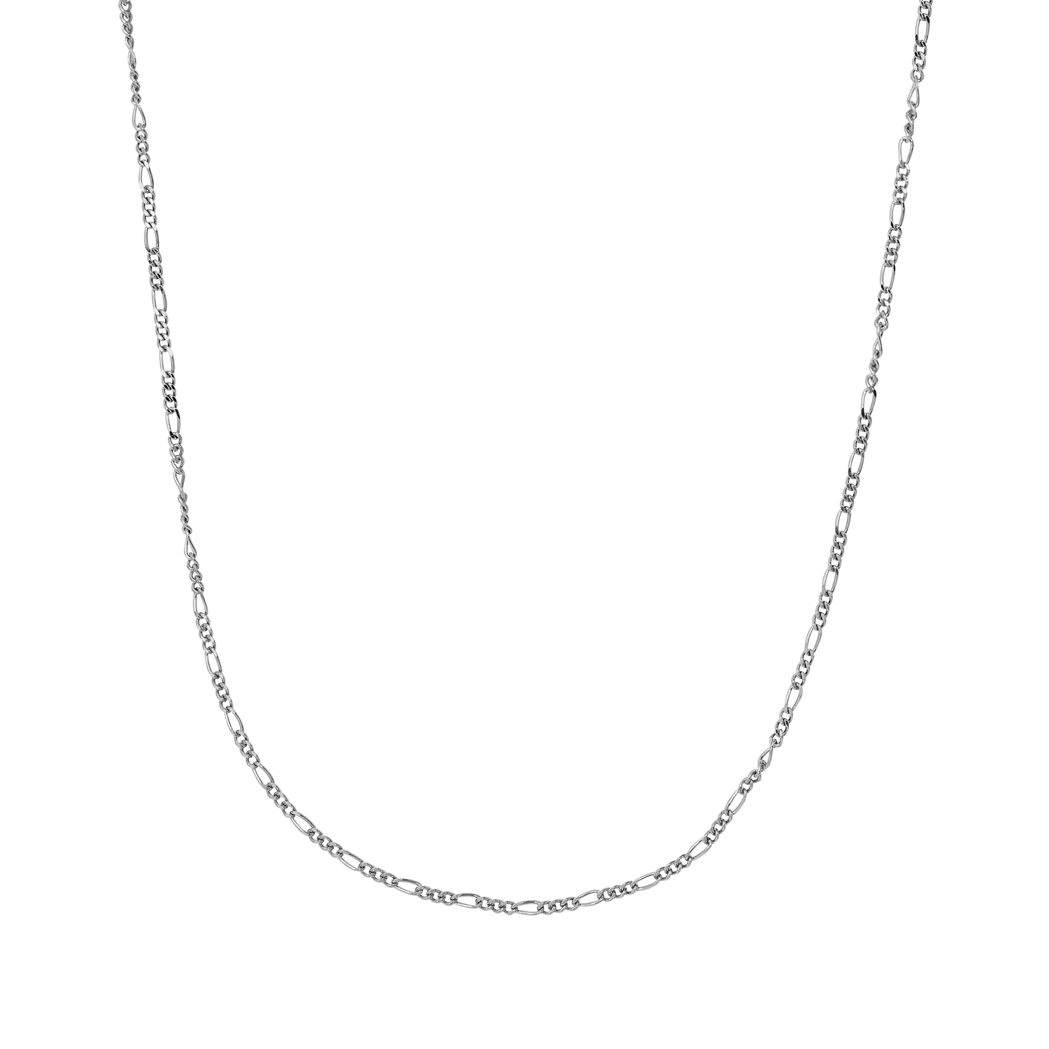 BASIC Halskette 925/- Sterlingsilber, rhodiniert
