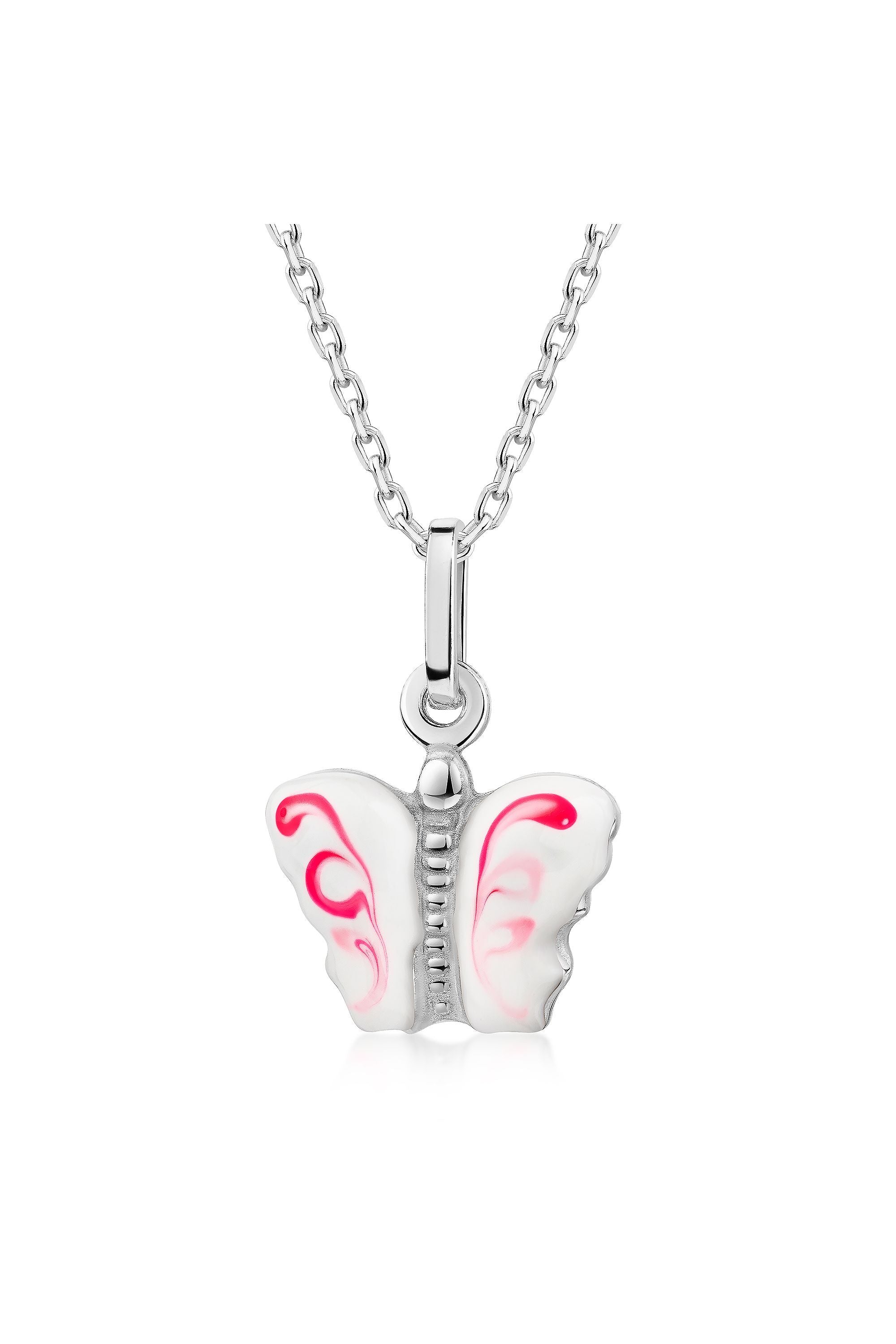 Scout Anhänger mit Kette 925/- Sterling Silber rhodiniert Schmetterling (500245642)