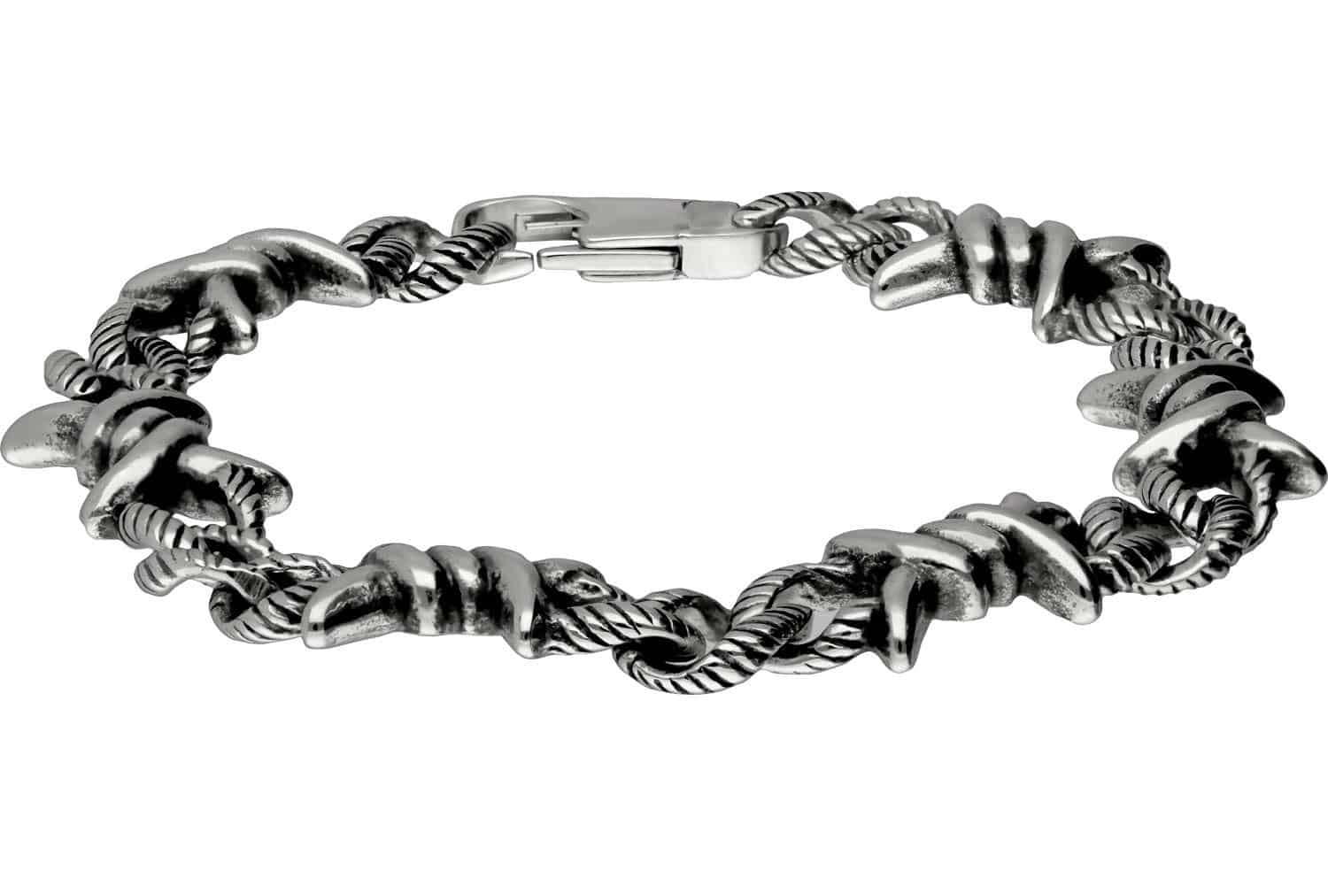 Chirurgenstahl Armband STACHELDRAHT (CSA364_[0])