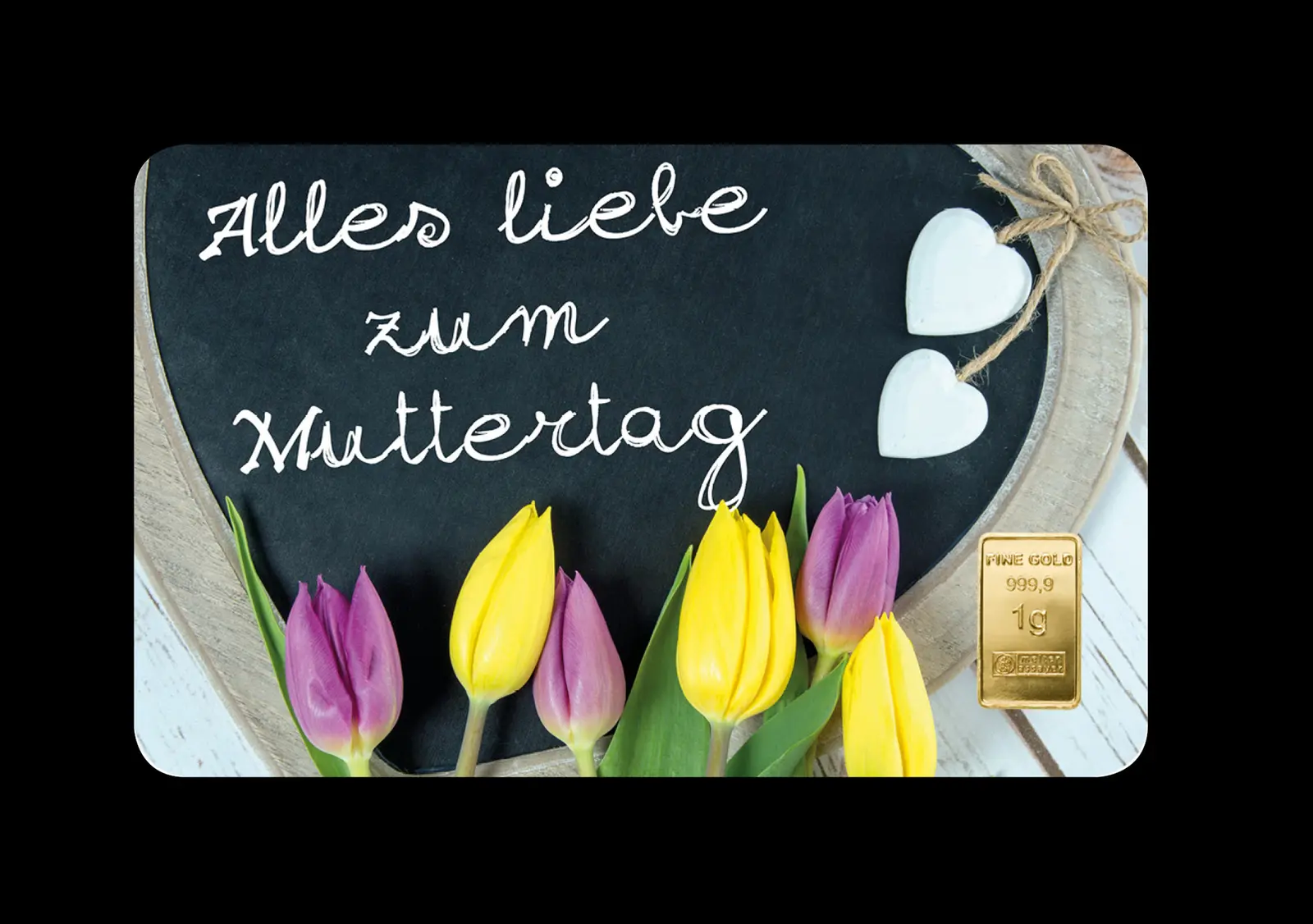 FineCard "Zum Muttertag" 1 x 1,0 g.